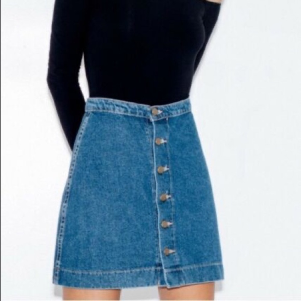 Denim skirt
